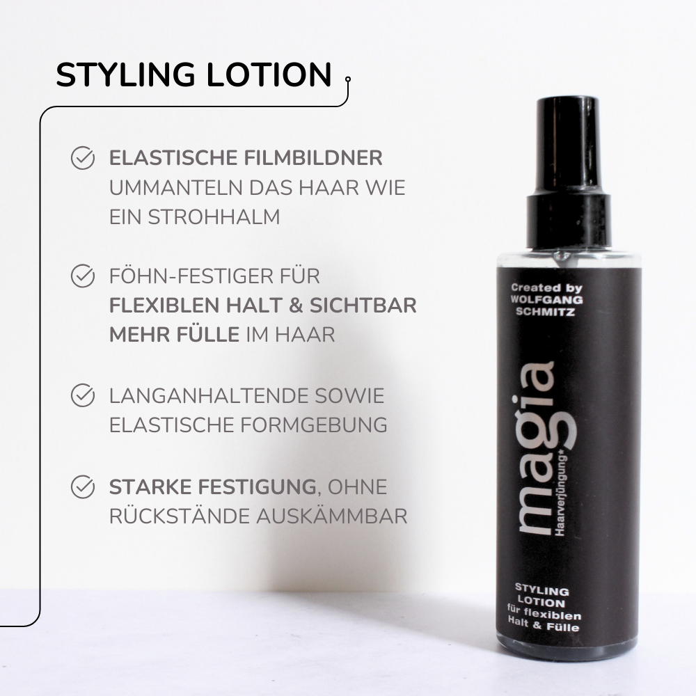 Styling Lotion für flexiblen Halt & Fülle