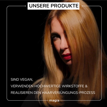 Shampoo with organic hyaluronic acid and cassia extract